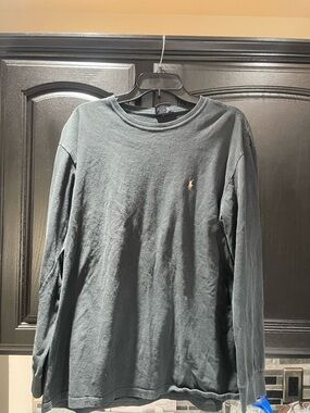 Vintage Polo Ralph Lauren Men's Long Sleeve Shirt 1990s Black size L